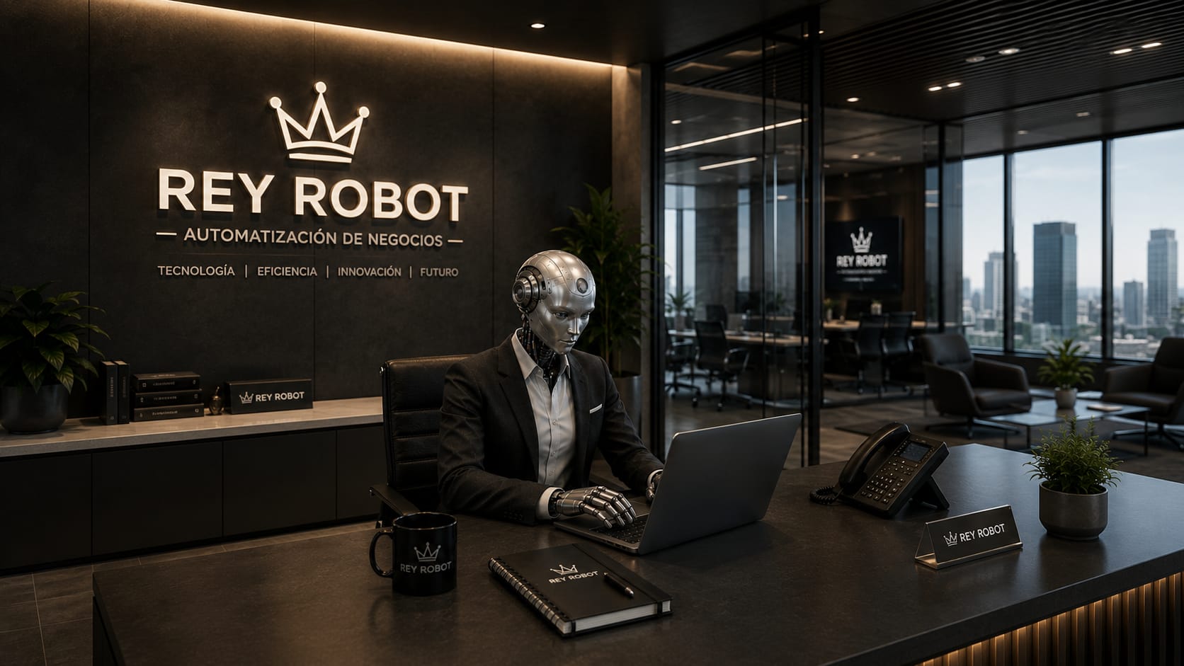 Rey Robot — Automatización de Negocios